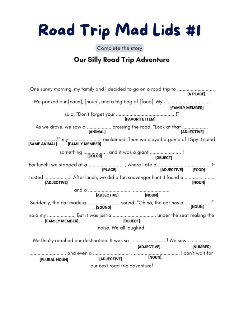 Kids-Road-Trip-Activity-Book road trip mad libs