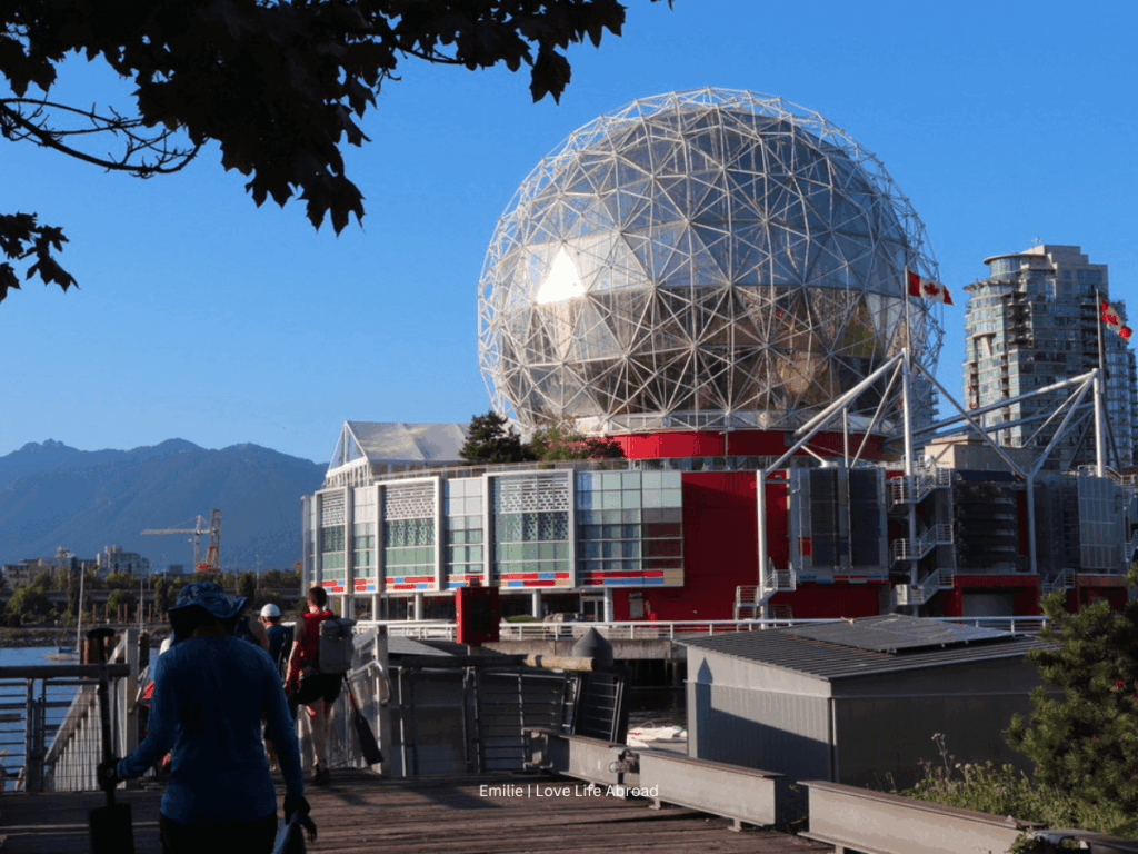 Science World in downtown Vancouver