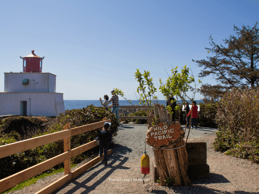 The Ucluelet Lighthouse on the Wild Pacific Trail