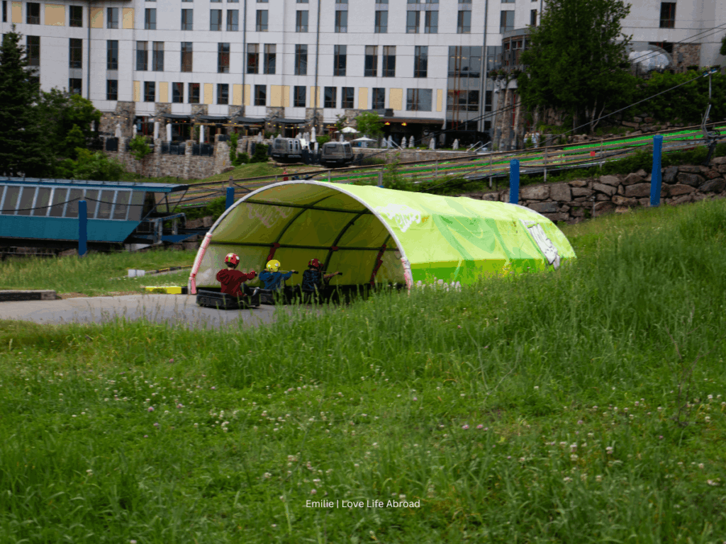 Mont Tremblant Skyline Luge was my favourite activity.