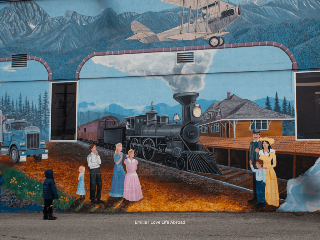 Searching for murals in downtown Cranbrook