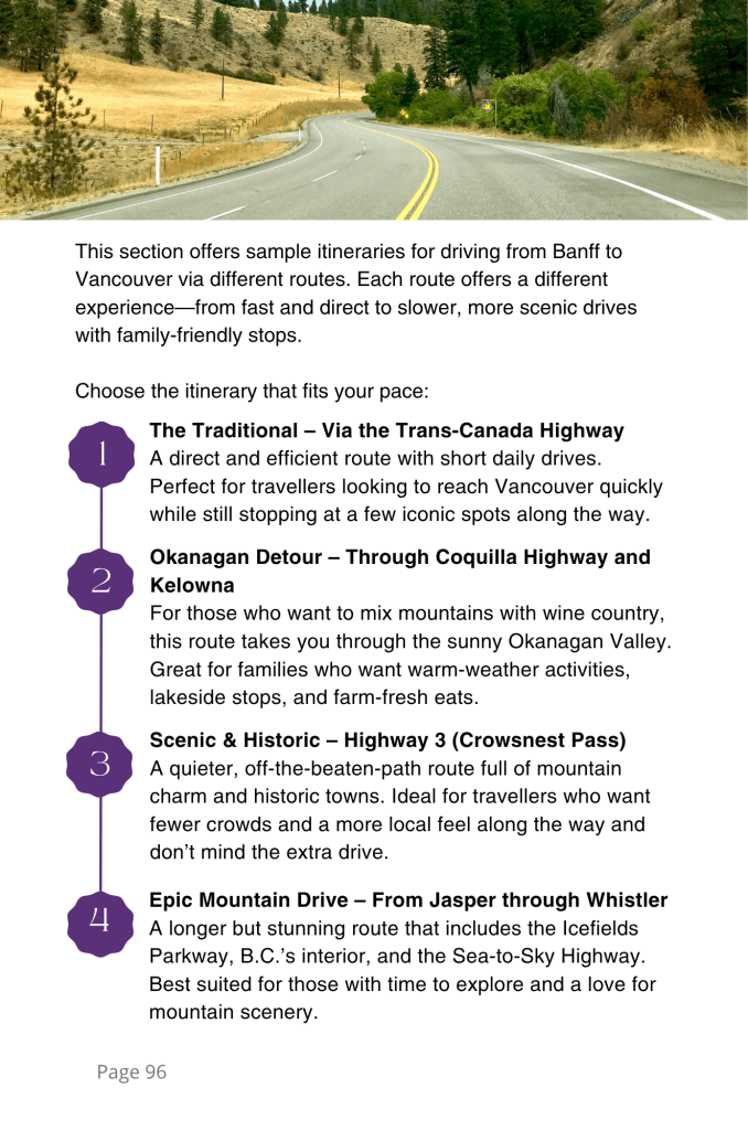 banff to vancouver