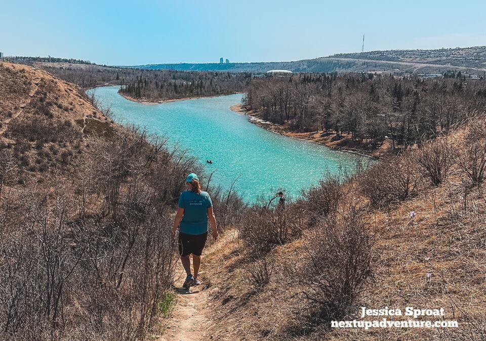 A urban walk at Waterfall Valley in Calgary Photo credit Jessica from nextupadventurecom