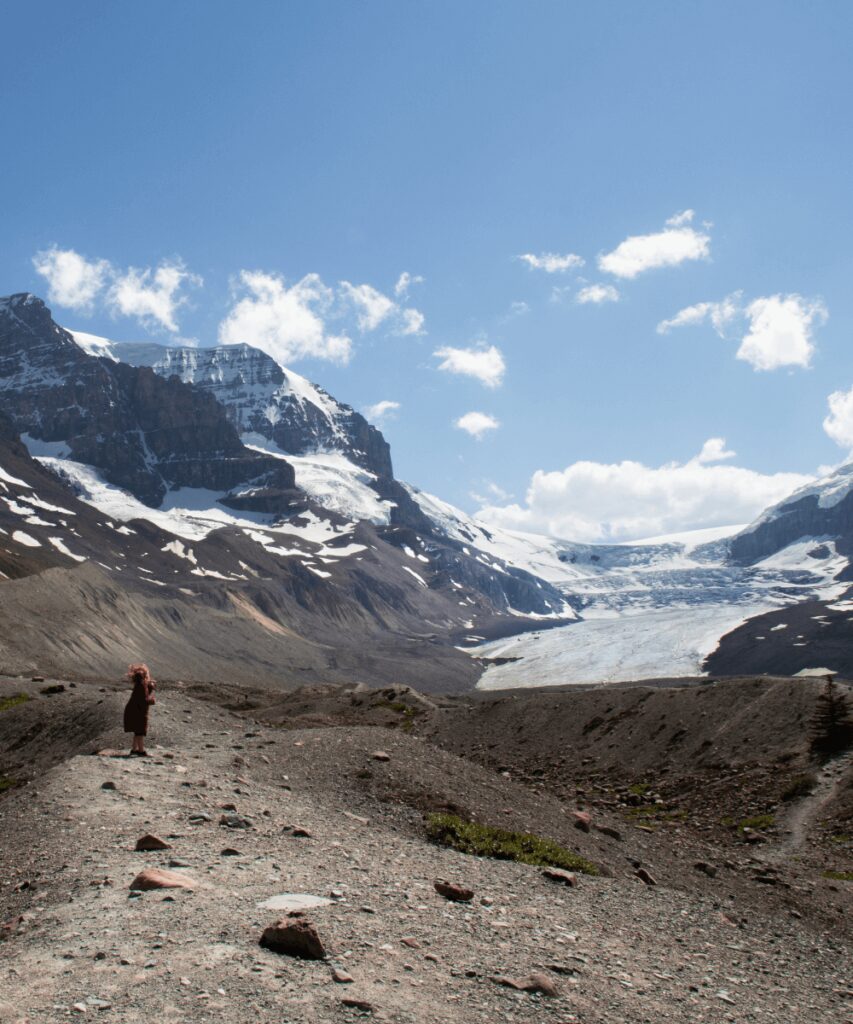 Enjoy the Columbia icefields on the Icefields Parkway
