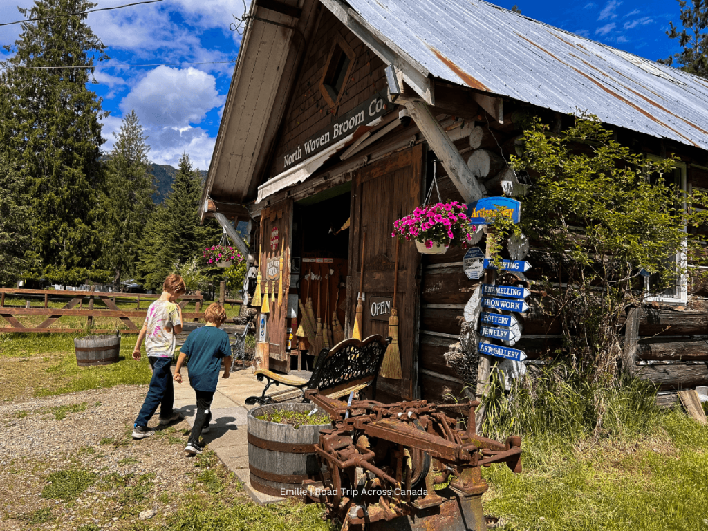 North Woven Broom is one of the artisan stops in Crawford Bay